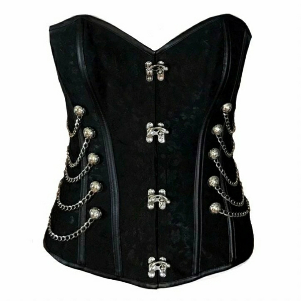 Charmian black corset